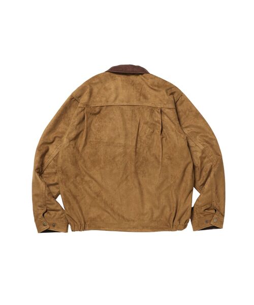 BEN DAVIS/WHITE LABEL(ベンデイビス ホワイトラベル)の「【BEN DAVIS(ベンデイビス)】FAUX SUEDE WORK JACKET / ワーク ジャケット ジップ スウェード ポケット(ブルゾン・メンズ・ベージュ系その他3/ベージュ・MEDIUM/LARGE/X-LARGE)」の7枚目の写真