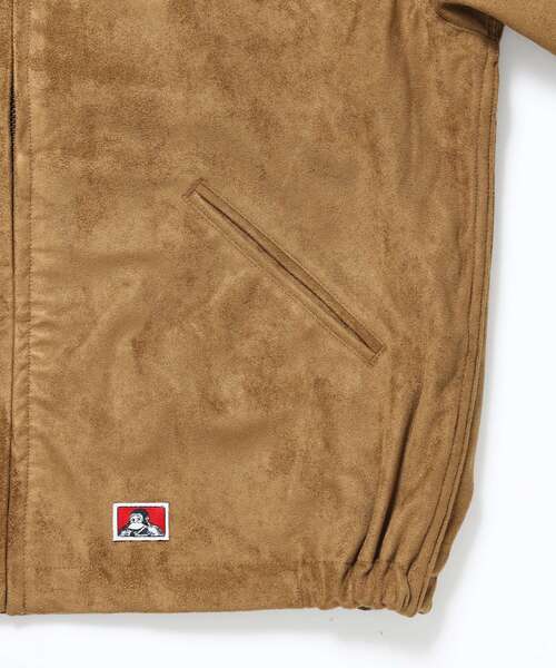 BEN DAVIS/WHITE LABEL(ベンデイビス ホワイトラベル)の「【BEN DAVIS(ベンデイビス)】FAUX SUEDE WORK JACKET / ワーク ジャケット ジップ スウェード ポケット(ブルゾン・メンズ・ベージュ系その他3/ベージュ・MEDIUM/LARGE/X-LARGE)」の10枚目の写真