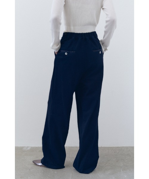 Muel Chic(ミュエルシック)の「Nove sweat denim pants ノーヴェスウェットデニムパンツ(デニムパンツ・レディース・ブルー/ブラック/インディゴブルー・SMALL/MEDIUM)」の19枚目の写真