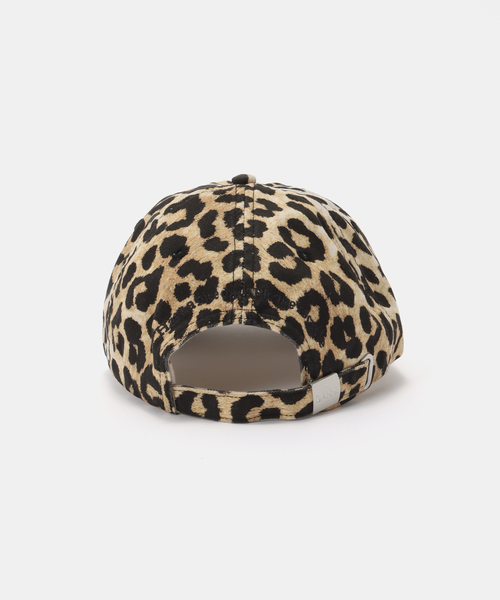 U by SPICK&SPAN(ユーバイスピックアンドスパン)の「GANNI / ガニー Washed Cotton Canvas Cap Leo Emb(キャップ・レディース・ブラウン・FREE)」の5枚目の写真