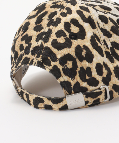 U by SPICK&SPAN(ユーバイスピックアンドスパン)の「GANNI / ガニー Washed Cotton Canvas Cap Leo Emb(キャップ・レディース・ブラウン・FREE)」の8枚目の写真