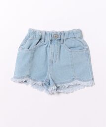 apres les cours | 【WEB限定】フリンジショートパンツ(デニムパンツ)