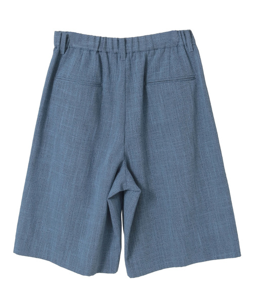 CURRENTAGE(カレンテージ)の「Original Textile Short Pants(その他パンツ・レディース・ブルー/ベージュ・2/1)」の4枚目の写真