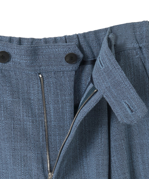 CURRENTAGE(カレンテージ)の「Original Textile Short Pants(その他パンツ・レディース・ブルー/ベージュ・2/1)」の8枚目の写真