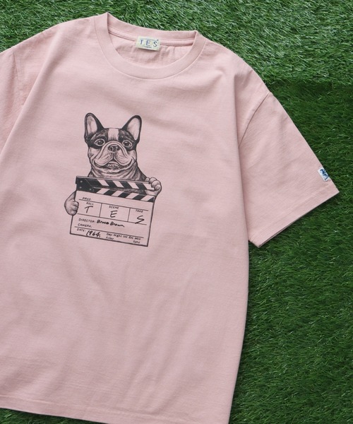 The Endless Summer（エンドレスサマー）の「TES [Action!] TEE/ Tシャツ（Tシャツ/カットソー・メンズ・ベージュ/ホワイト/ピンク・SMALL/MEDIUM/LARGE/X-LARGE）」の3枚目の写真