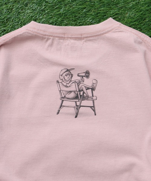 The Endless Summer（エンドレスサマー）の「TES [Action!] TEE/ Tシャツ（Tシャツ/カットソー・メンズ・ベージュ/ホワイト/ピンク・SMALL/MEDIUM/LARGE/X-LARGE）」の7枚目の写真