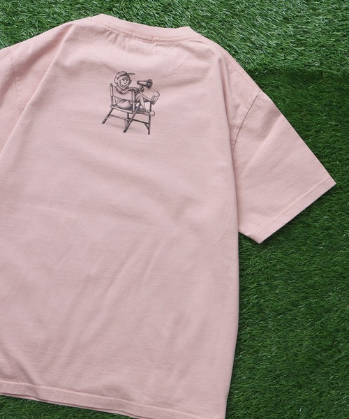 The Endless Summer（エンドレスサマー）の「TES [Action!] TEE/ Tシャツ（Tシャツ/カットソー・メンズ・ベージュ/ホワイト/ピンク・SMALL/MEDIUM/LARGE/X-LARGE）」の8枚目の写真