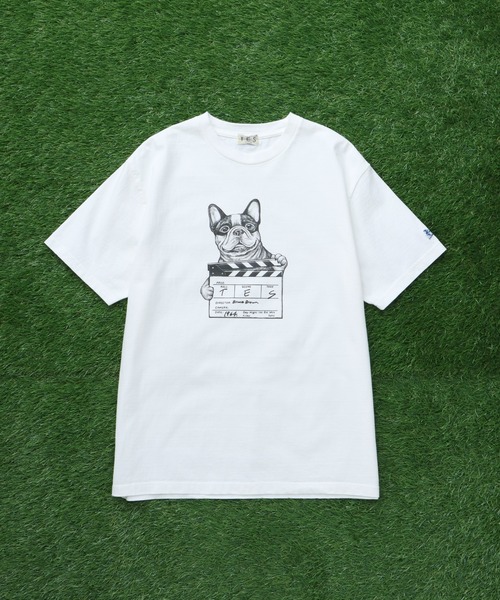 The Endless Summer（エンドレスサマー）の「TES [Action!] TEE/ Tシャツ（Tシャツ/カットソー・メンズ・ベージュ/ホワイト/ピンク・SMALL/MEDIUM/LARGE/X-LARGE）」の9枚目の写真