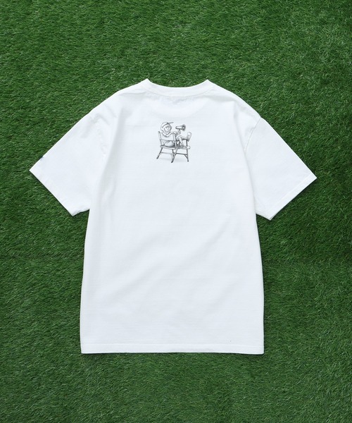 The Endless Summer（エンドレスサマー）の「TES [Action!] TEE/ Tシャツ（Tシャツ/カットソー・メンズ・ベージュ/ホワイト/ピンク・SMALL/MEDIUM/LARGE/X-LARGE）」の10枚目の写真