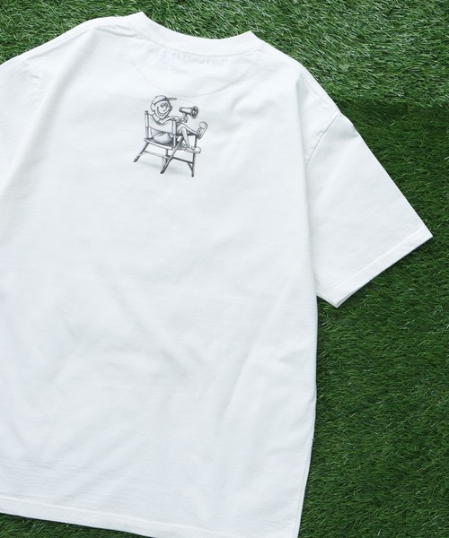 The Endless Summer（エンドレスサマー）の「TES [Action!] TEE/ Tシャツ（Tシャツ/カットソー・メンズ・ベージュ/ホワイト/ピンク・SMALL/MEDIUM/LARGE/X-LARGE）」の11枚目の写真