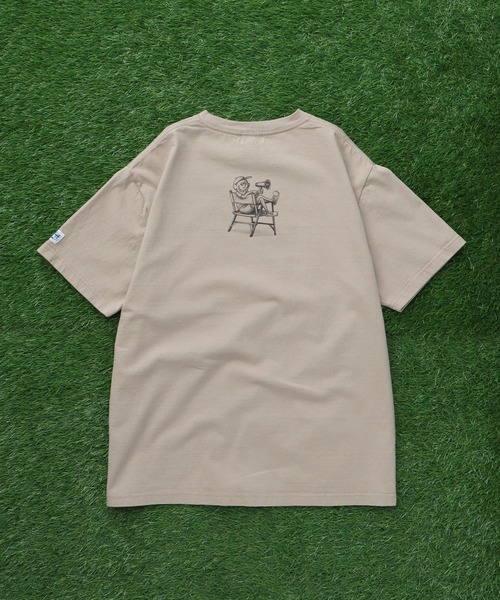 The Endless Summer（エンドレスサマー）の「TES [Action!] TEE/ Tシャツ（Tシャツ/カットソー・メンズ・ベージュ/ホワイト/ピンク・SMALL/MEDIUM/LARGE/X-LARGE）」の13枚目の写真