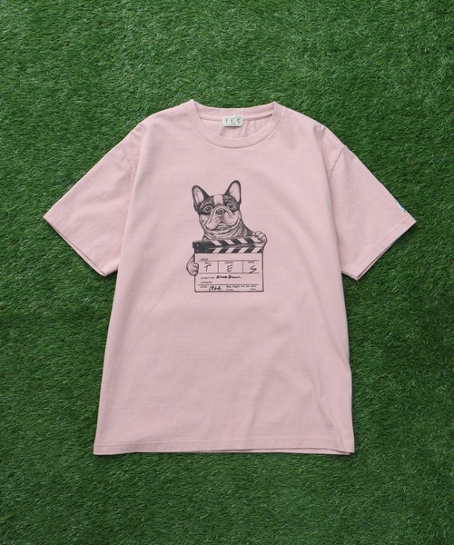 The Endless Summer（エンドレスサマー）の「TES [Action!] TEE/ Tシャツ（Tシャツ/カットソー・メンズ・ベージュ/ホワイト/ピンク・SMALL/MEDIUM/LARGE/X-LARGE）」の4枚目の写真