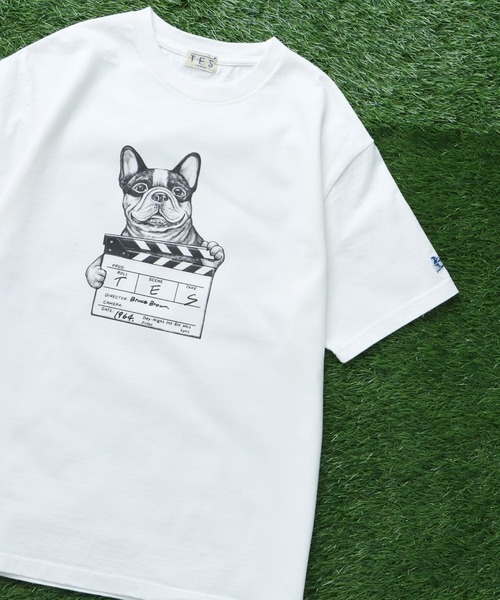 The Endless Summer（エンドレスサマー）の「TES [Action!] TEE/ Tシャツ（Tシャツ/カットソー・メンズ・ベージュ/ホワイト/ピンク・SMALL/MEDIUM/LARGE/X-LARGE）」の15枚目の写真