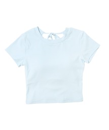 OSYAREVO（オシャレボ）の「ヨガウェア トップス カップ付き バックオープン 半袖（その他トップス）」