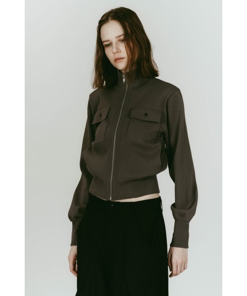 pocket zip up knit（ニット/セーター）｜Knuth Marf（クヌースマーフ
