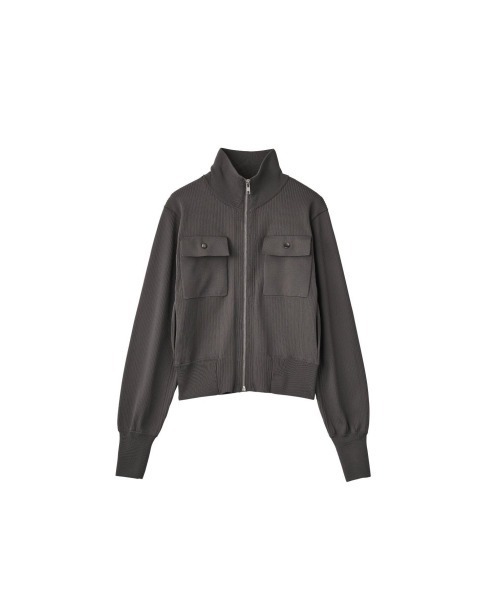 Knuth Marf（クヌースマーフ）の「pocket zip up knit（ニット/セーター・レディース・サンドベージュ/グレー・FREE）」の3枚目の写真