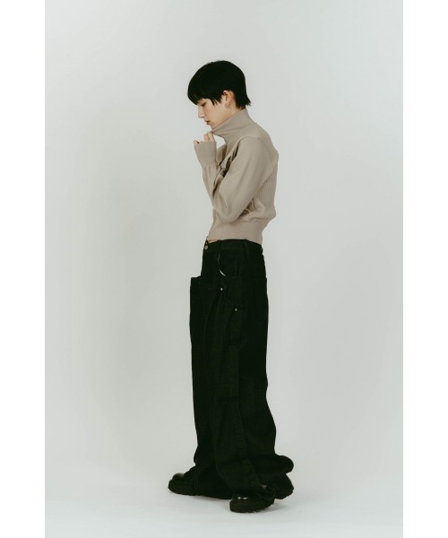 pocket zip up knit（ニット/セーター）｜Knuth Marf（クヌースマーフ