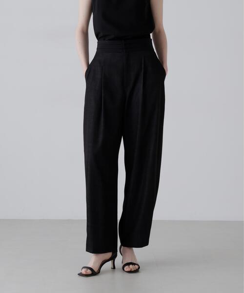 ADORE(アドーア)の「◆ハイブリッドデニムパンツ(デニムパンツ・レディース・ブラック/ベージュ・38/36)」の4枚目の写真