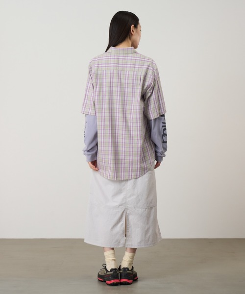 Gramicci(グラミチ)の「NYLON UTILITY SKIRT|ナイロンユーティリティスカート(スカート・レディース・オリーブ/ネイビー系/ブラック/キナリ・M/L/S)」の9枚目の写真