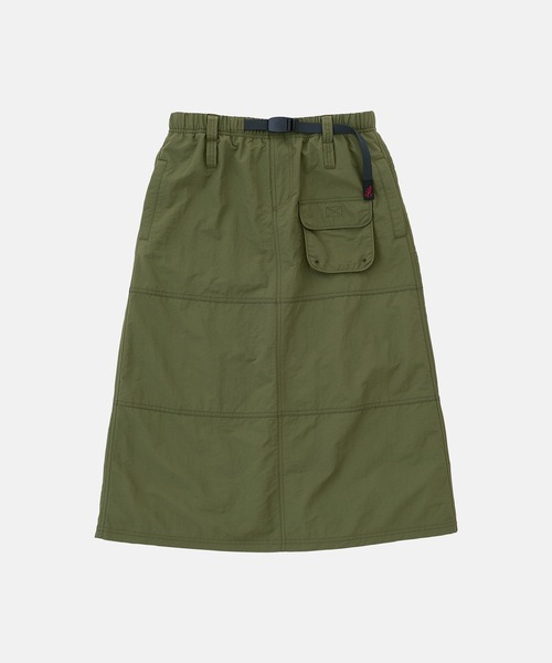 Gramicci(グラミチ)の「NYLON UTILITY SKIRT|ナイロンユーティリティスカート(スカート・レディース・オリーブ/ネイビー系/ブラック/キナリ・M/L/S)」の15枚目の写真