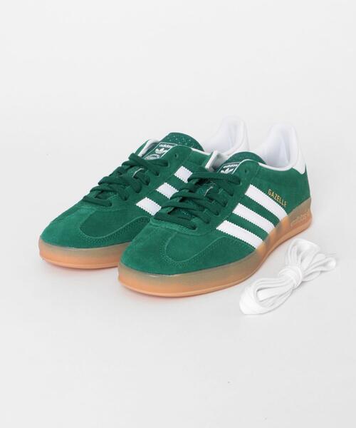 adidas（アディダス）の「adidas　GAZELLE INDOOR（スニーカー・メンズ・グリーン・28/27/26）」の3枚目の写真