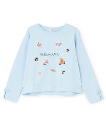 trois lapins kp | 【Trois Lapins】 okiniiri 長Ｔ　【POMプロテクト加工】(Tシャツ/カットソー)