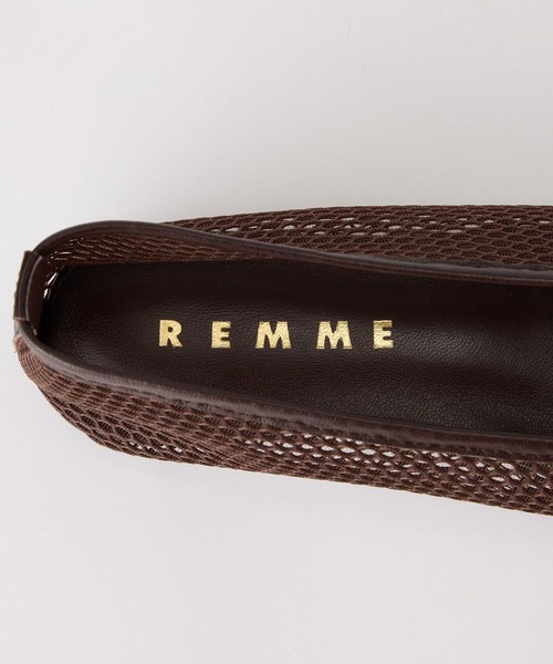 REMME(レメ)の「BARNYARDSTORM / REMME(レメ) / メッシュパンプス【一部店舗限定】(パンプス・レディース・ブラウン・37/38)」の5枚目の写真