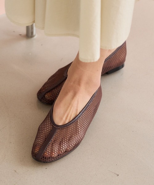 REMME(レメ)の「BARNYARDSTORM / REMME(レメ) / メッシュパンプス【一部店舗限定】(パンプス・レディース・ブラウン・37/38)」の12枚目の写真