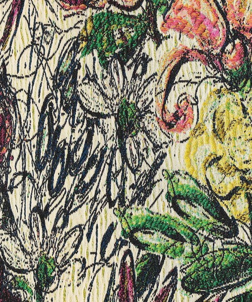 TOMORROWLAND collection(トゥモローランドコレクション)の「【WEB先行予約】ビンテージフラワージャカード パイピングストレートスカート(スカート・レディース・グリーン系その他・36/34)」の10枚目の写真