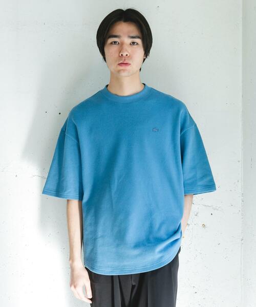 LACOSTE(ラコステ)の「『別注』LACOSTE×DOORS THICK PIQUE ROUND SHORT-SLEEVE(Tシャツ/カットソー・メンズ・グリーン/ライトブルー/アイボリー/ネイビー・3/4)」の12枚目の写真