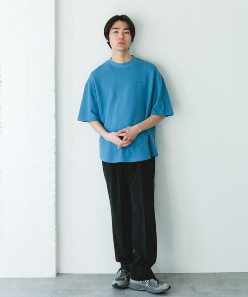 LACOSTE(ラコステ)の「『別注』LACOSTE×DOORS THICK PIQUE ROUND SHORT-SLEEVE(Tシャツ/カットソー・メンズ・グリーン/ライトブルー/アイボリー/ネイビー・3/4)」の16枚目の写真