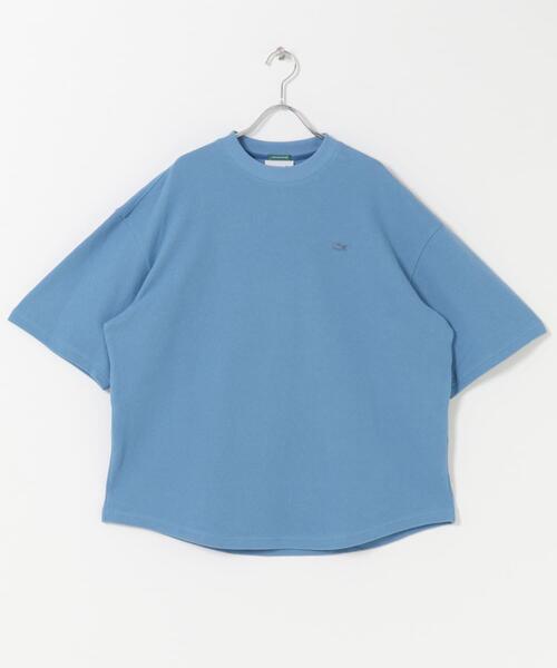 LACOSTE(ラコステ)の「『別注』LACOSTE×DOORS THICK PIQUE ROUND SHORT-SLEEVE(Tシャツ/カットソー・メンズ・グリーン/ライトブルー/アイボリー/ネイビー・3/4)」の17枚目の写真