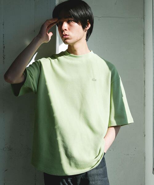 LACOSTE(ラコステ)の「『別注』LACOSTE×DOORS THICK PIQUE ROUND SHORT-SLEEVE(Tシャツ/カットソー・メンズ・グリーン/ライトブルー/アイボリー/ネイビー・3/4)」の20枚目の写真