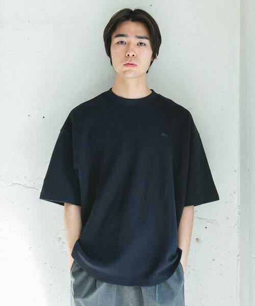 別注』LACOSTE×DOORS THICK PIQUE ROUND SHORT-SLEEVE（Tシャツ