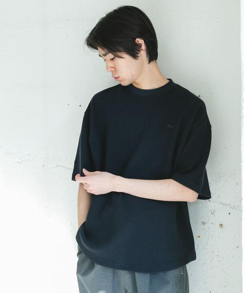 LACOSTE(ラコステ)の「『別注』LACOSTE×DOORS THICK PIQUE ROUND SHORT-SLEEVE(Tシャツ/カットソー・メンズ・グリーン/ライトブルー/アイボリー/ネイビー・3/4)」の21枚目の写真
