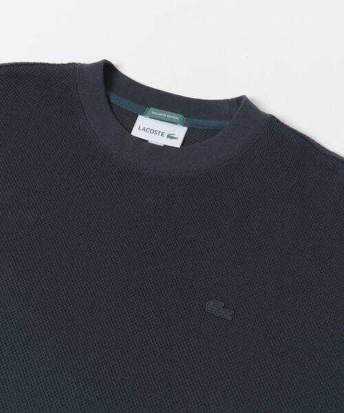 LACOSTE(ラコステ)の「『別注』LACOSTE×DOORS THICK PIQUE ROUND SHORT-SLEEVE(Tシャツ/カットソー・メンズ・グリーン/ライトブルー/アイボリー/ネイビー・3/4)」の13枚目の写真