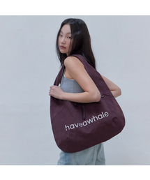 HAVEAWHALE（ハブアホエール）の「buckle two-way bag (BR)（メッセンジャーバッグ）」