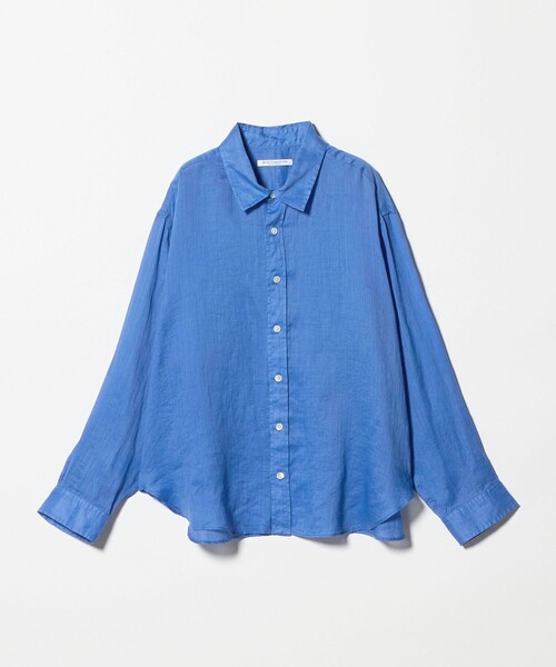 BEAUTY&YOUTH UNITED ARROWS（ビューティーアンドユースユナイテッドアローズ）の「麻 レギュラーカラー シャツ ウォッシャブル（シャツ/ブラウス・レディース・ホワイト/ブラック/コバルトブルー・FREE）」の13枚目の写真