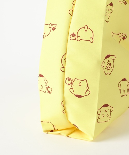 Me%（ミィパーセント）の「【ポムポムプリン】ポーチ付きエコBAG　631402（エコバッグ/サブバッグ・レディース・ブラック/ブラウン/イエロー系その他・FREE）」の18枚目の写真