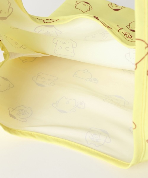 Me%（ミィパーセント）の「【ポムポムプリン】ポーチ付きエコBAG　631402（エコバッグ/サブバッグ・レディース・ブラック/ブラウン/イエロー系その他・FREE）」の19枚目の写真