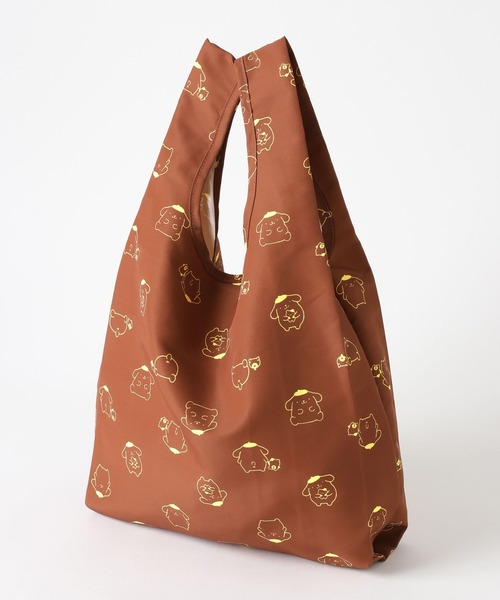 Me%（ミィパーセント）の「【ポムポムプリン】ポーチ付きエコBAG　631402（エコバッグ/サブバッグ・レディース・ブラック/ブラウン/イエロー系その他・FREE）」の22枚目の写真