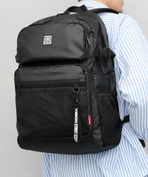 大容量 ポリウレタンコーティング 600Dポリエステル 2ポケット バックパック A4・B4・PC収納対応