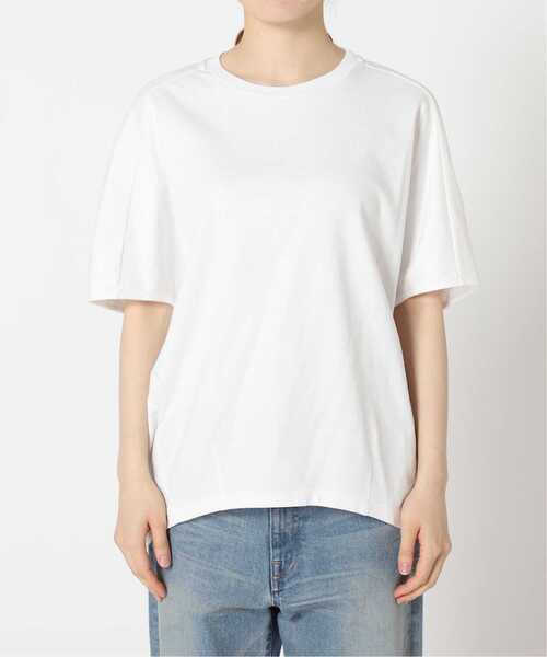 新品 FRAMe WORK スムースコクーンプルオーバー＊白 ≪一部カラーWEB限定 / 追加≫スムースコクーンプルオーバー（Tシャツ