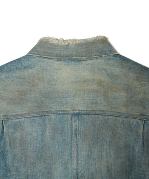 SUGARHILL（シュガーヒル）の「DISTRESED MODERN DENIM JACKET（デニムパンツ・メンズ・インディゴブルー・2/3）」の7枚目の写真