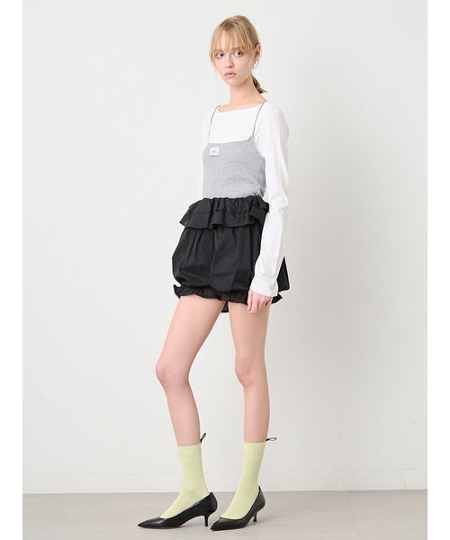 SORIN(ソリン )の「Frilled Bloomer Short Pants/フリルブルマーショートパンツ(その他パンツ・レディース・ブラック/その他/ホワイト・38)」の15枚目の写真