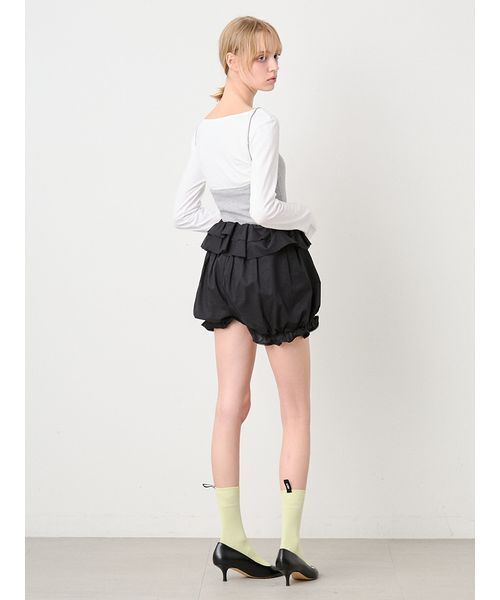 SORIN(ソリン )の「Frilled Bloomer Short Pants/フリルブルマーショートパンツ(その他パンツ・レディース・ブラック/その他/ホワイト・38)」の14枚目の写真