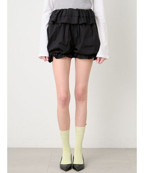 SORIN(ソリン )の「Frilled Bloomer Short Pants/フリルブルマーショートパンツ(その他パンツ・レディース・ブラック/その他/ホワイト・38)」の11枚目の写真