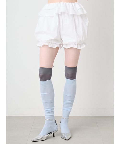 SORIN(ソリン )の「Frilled Bloomer Short Pants/フリルブルマーショートパンツ(その他パンツ・レディース・ブラック/その他/ホワイト・38)」の5枚目の写真