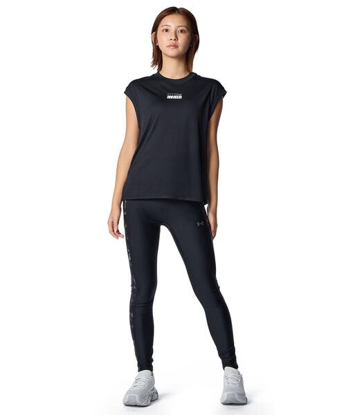UNDER ARMOUR(アンダーアーマー)の「UAテック マッスル タンク(トレーニング/レディース)(タンクトップ・レディース・ブラック・S/M/L/XL)」の3枚目の写真