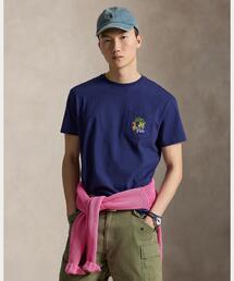 クラシック フィット エンブロイダリー ジャージー Tシャツ